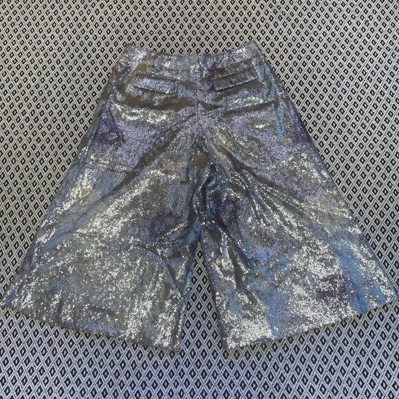 JACQUEMUS Printed Sequin  Wide Leg Pants - Picture 4 of 14